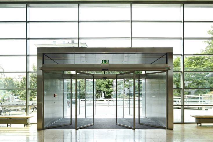 commercial automatic sliding door